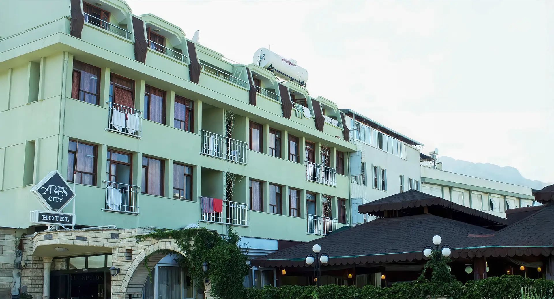 Ares City Hotel görünümü