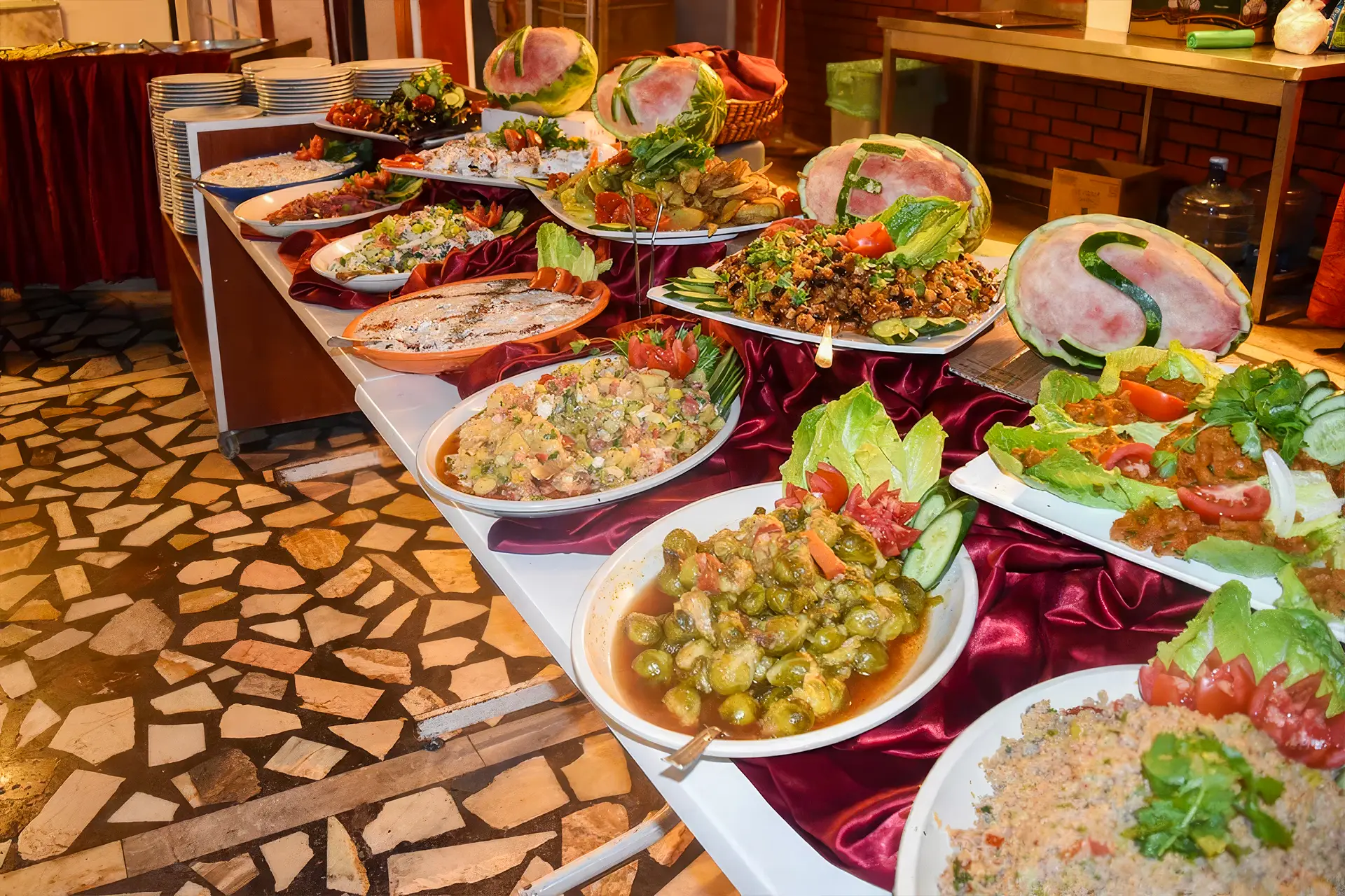 Ares City Hotel restoranı